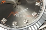 Rolex - Datejust 126334 41mm Jub Flt 904L SS/SS Grey/Dia MZF JH3235