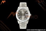 Rolex - Datejust 126334 41mm Jub Flt 904L SS/SS Grey/Dia MZF JH3235