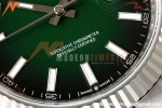 Rolex - Datejust 126334 41mm Oys Flt 904L SS/SS Ombre Green/Stk ERF JH3235 Free Sprung