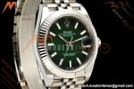 Rolex - Datejust 126334 41mm Jub Flt 904L SS/SS Ombre Green/Stk ERF JH3235 Free Sprung