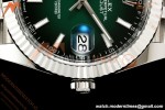 Rolex - Datejust 126334 41mm Jub Flt 904L SS/SS Ombre Green/Stk Clean Plus DD3235
