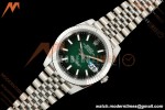 Rolex - Datejust 126334 41mm Jub Flt 904L SS/SS Ombre Green/Stk Clean Plus DD3235