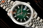 Rolex - Datejust 126334 41mm Jub Flt 904L SS/SS Ombre Green/Stk Clean Plus DD3235
