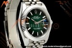 Rolex - Datejust 126334 41mm Jub Flt 904L SS/SS Ombre Green/Stk Clean Plus DD3235