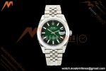 Rolex - Datejust 126334 41mm Jub Flt 904L SS/SS Ombre Green/Stk RGF JH3235 Free Sprung