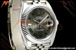 Rolex - Datejust 126334 41mm Jub Flt 904L SS/SS Grey/Rmn RGF JH3235 Free Sprung