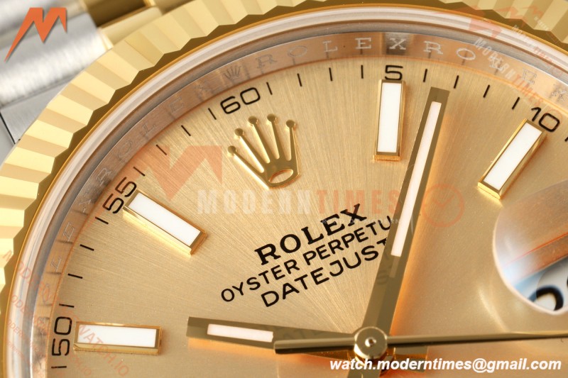 Rolex - Datejust 126333 41mm 904L Jub Flt YG/SS YG/Stk RCF JH3235