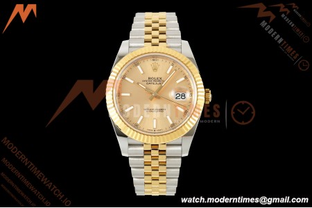 Rolex - Datejust 126333 41mm 904L Jub Flt YG/SS YG/Stk RCF JH3235