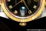 Rolex - Datejust 126333 41mm 904L Jub Flt YG/SS Blk/Dia RCF JH3235