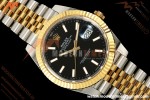 Rolex - Datejust 126333 41mm 904L Jub Flt YG/SS Blk/Stk RCF JH3235