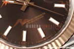 Rolex - Datejust 126331 41mm 904L Jub Flt RG/SS Brn/Stk RCF JH3235