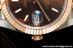 Rolex - Datejust 126331 41mm 904L Jub Flt RG/SS Brn/Stk RCF JH3235