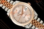 Rolex - Datejust 126331 41mm 904L Jub Flt RG/SS Pink/Dia RCF JH3235
