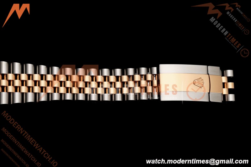 Rolex - Datejust 126331 41mm 904L Jub Flt RG/SS Brn/Dia RCF JH3235