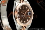 Rolex - Datejust 126331 41mm 904L Jub Flt RG/SS Brn/Dia RCF JH3235