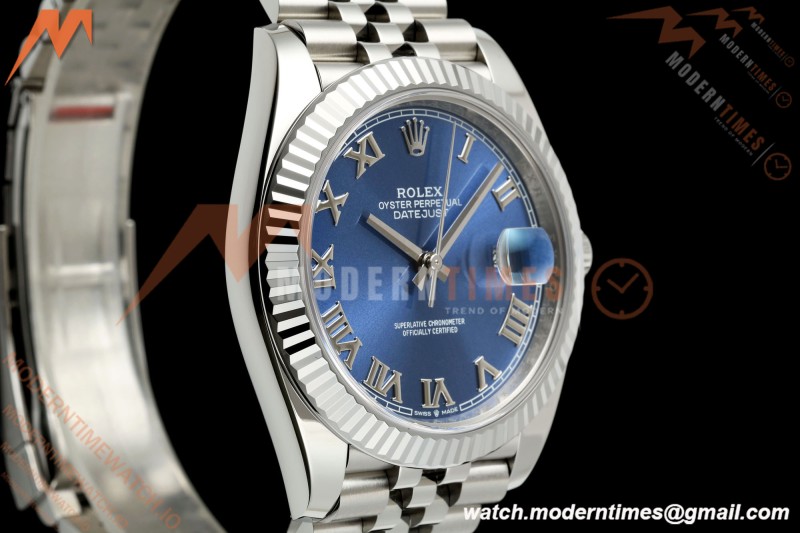Rolex - Datejust 126334 41mm Jub Flt 904L SS/SS Blu/Rmn RCF JH3235