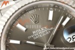 Rolex - Datejust 126334 41mm Jub Flt 904L SS/SS Gry/Stk RCF JH3235