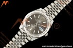 Rolex - Datejust 126334 41mm Jub Flt 904L SS/SS Gry/Stk RCF JH3235