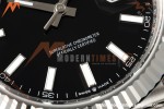 Rolex - Datejust 126334 41mm Jub Flt 904L SS/SS Blk/Stk RCF JH3235