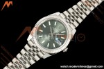Rolex - Datejust 126334 41mm Jub Flt 904L SS/SS Green/Stk RCF JH3235