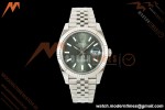 Rolex - Datejust 126334 41mm Jub Flt 904L SS/SS Green/Stk RCF JH3235