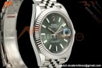 Rolex - Datejust 126334 41mm Jub Flt 904L SS/SS Green/Stk RCF JH3235