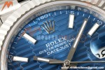 Rolex - Datejust 126334 41mm Jub Flt 904L SS/SS Blue Textured/Stk RCF JH3235