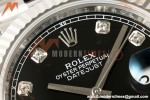 Rolex - Datejust 126334 41mm Jub Flt 904L SS/SS Blk/Dia RCF JH3235