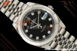 Rolex - Datejust 126334 41mm Jub Flt 904L SS/SS Blk/Dia RCF JH3235