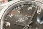 Rolex - Datejust 126334 41mm Jub Flt 904L SS/SS Gry/Dia RCF JH3235