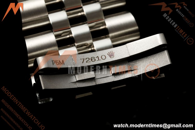 Rolex - Datejust 126334 41mm Jub Flt 904L SS/SS Gry/Dia RCF JH3235