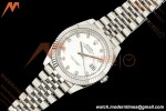 Rolex - Datejust 126334 41mm Jub Flt 904L SS/SS Wht/Dia RCF JH3235