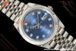 Rolex - Datejust 126334 41mm Jub Flt 904L SS/SS Blu/Dia RCF JH3235
