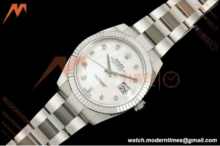 Rolex - Datejust 126334 41mm Oys Flt 904L SS/SS Wht/Dia SEEK VR3235