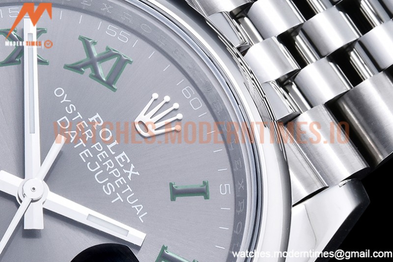 Rolex - DJ 36mm Jub Smt 904L SS/SS Grey/Rm VSF VS3235