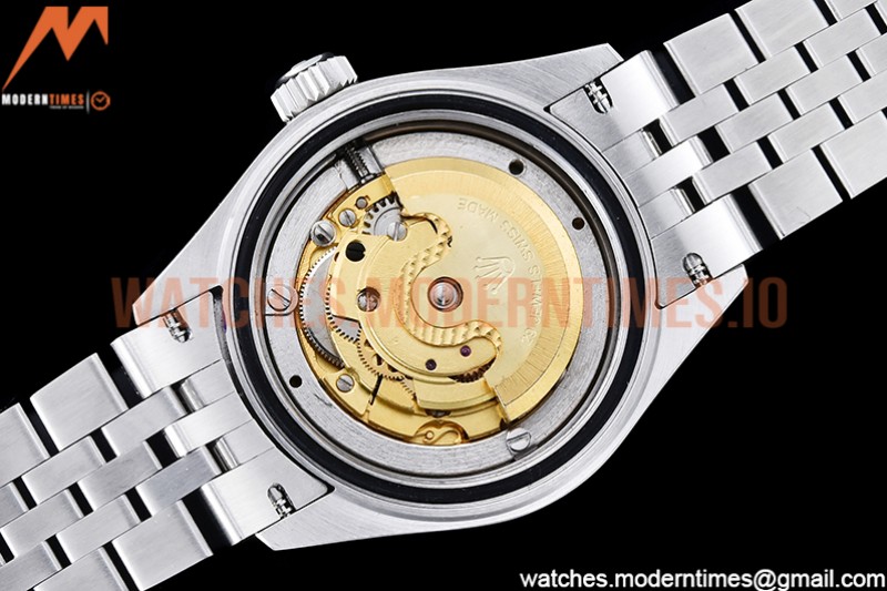 Rolex - DJ Ladies 28mm Jub Flt 904L SS/SS White/Stk GMF A2671
