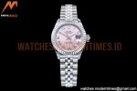 Rolex - DJ Ladies 28mm Jub Flt 904L SS/SS Pink/Rm GMF A2671