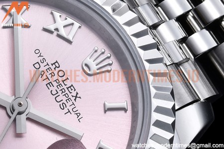 Rolex - DJ Ladies 28mm Jub Flt 904L SS/SS Pink/Rm GMF A2671