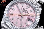 Rolex - DJ Ladies 28mm Jub Flt 904L SS/SS Pink/Stk GMF A2671