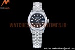 Rolex - DJ Ladies 28mm Jub Flt 904L SS/SS Black/Stk GMF A2671
