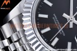 Rolex - DJ Ladies 28mm Jub Flt 904L SS/SS Black/Stk GMF A2671