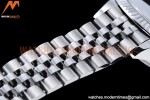 Rolex - DJ Ladies 28mm Jub Flt 904L SS/SS Grey/Stk GMF A2671