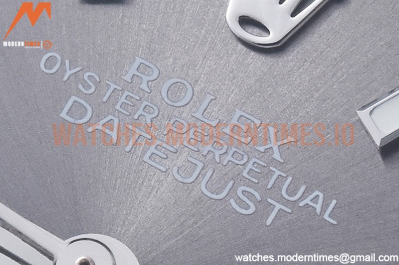 Rolex - DJ Ladies 28mm Jub Flt 904L SS/SS Grey/Stk GMF A2671