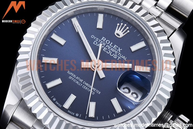 Rolex - DJ Ladies 28mm Jub Flt 904L SS/SS Blue/Stk GMF A2671