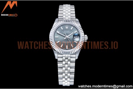 Rolex - DJ Ladies 28mm Jub Flt 904L SS/SS Green/Stk GMF A2671