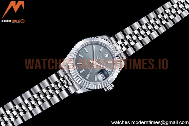 Rolex - DJ Ladies 28mm Jub Flt 904L SS/SS Green/Stk GMF A2671