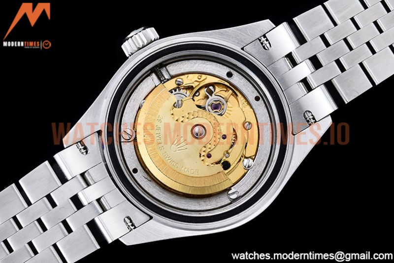 Rolex - DJ Ladies 28mm Jub Flt 904L SS/SS Silv/Stk GMF A2671