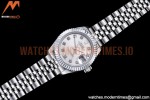 Rolex - DJ Ladies 28mm Jub Flt 904L SS/SS Silv/Dia GMF A2671