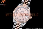 Rolex - DJ Ladies 28mm Jub Flt 904L RG/SS RG/S-Dia GMF A2671