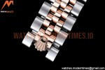 Rolex - DJ Ladies 28mm Jub Flt 904L RG/SS Brn/S-Dia GMF A2671